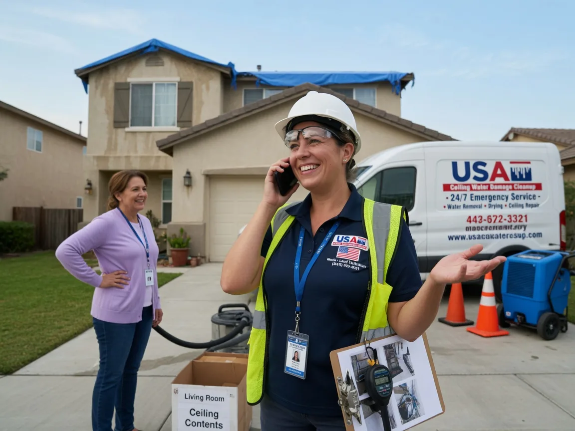 Ceiling Water Damage Restoration Rock Springs, WI FAQs